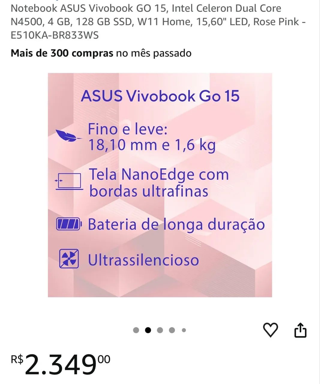 Notebook ASUS  - Foto 4