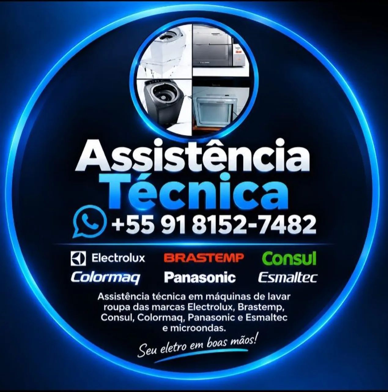 Assistência técnica de máquinas de lavar 