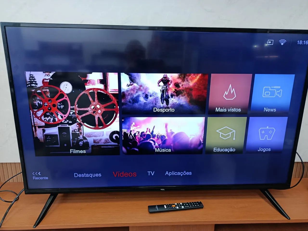 TV smart 50 polegadas em ótimo estado  - Foto 4