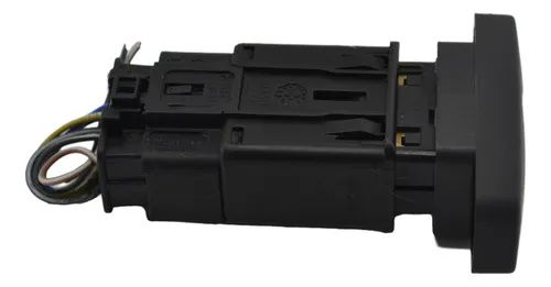 Botão Pisca Alerta Painel Duster 2013 Logan Sandero Original Preto - Foto 3
