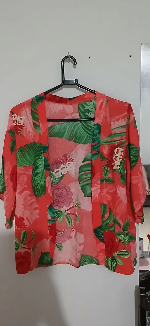 Quimono com Top Floral P - Foto 3