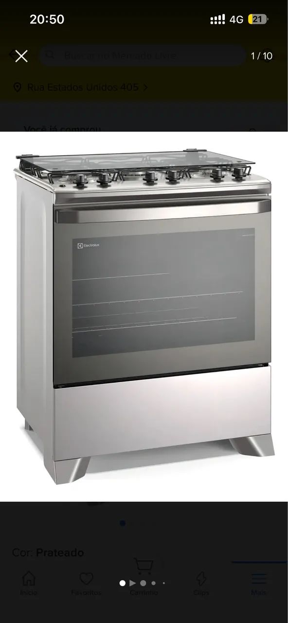 Vendo Fogão Lacrado Novo 