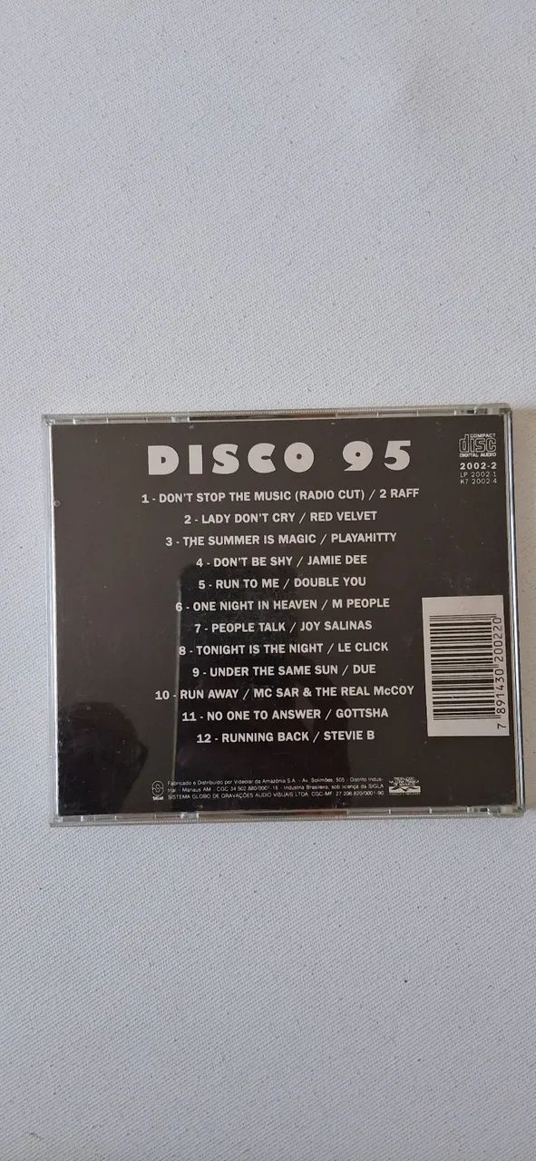 Cd disco 95 original usado  - Foto 2