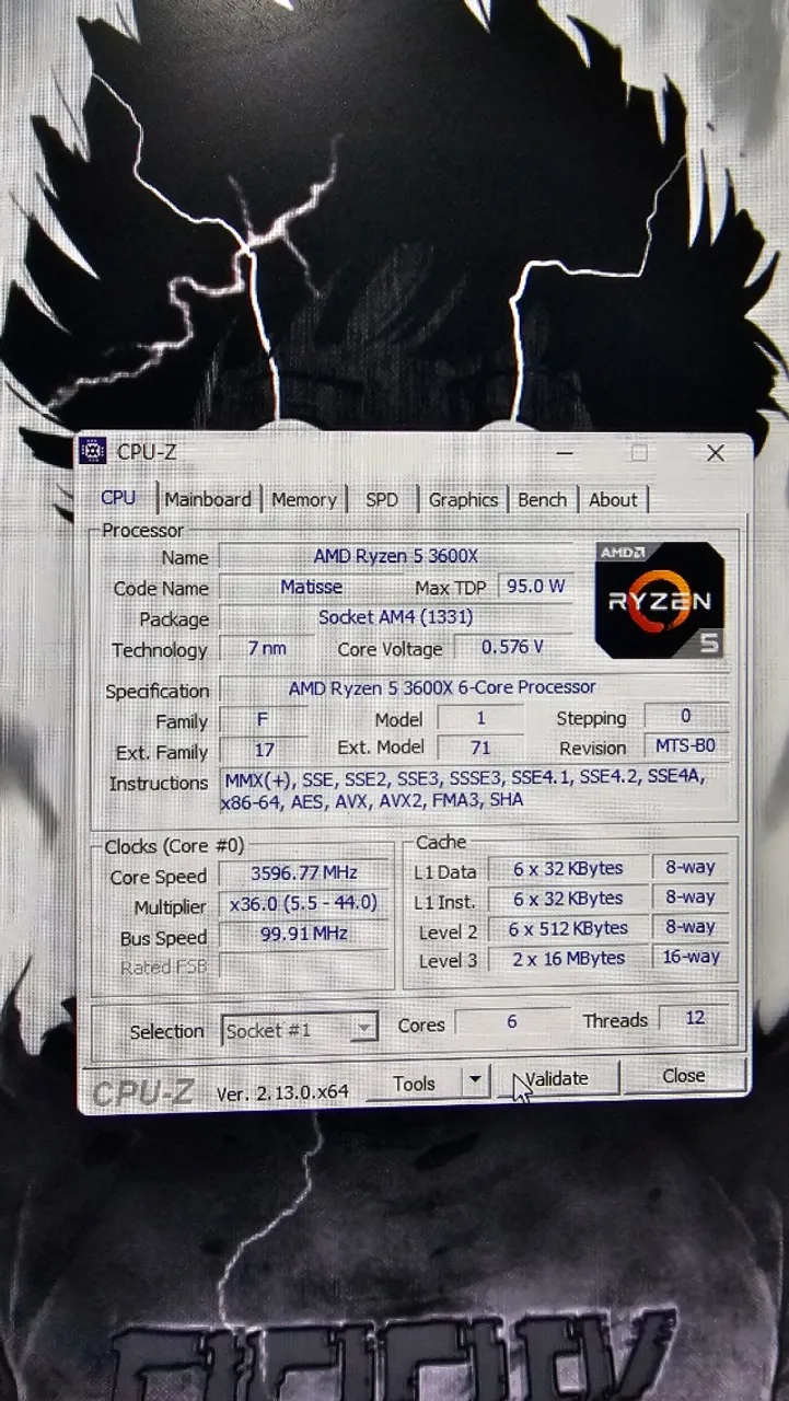 ryzen 5 3600x