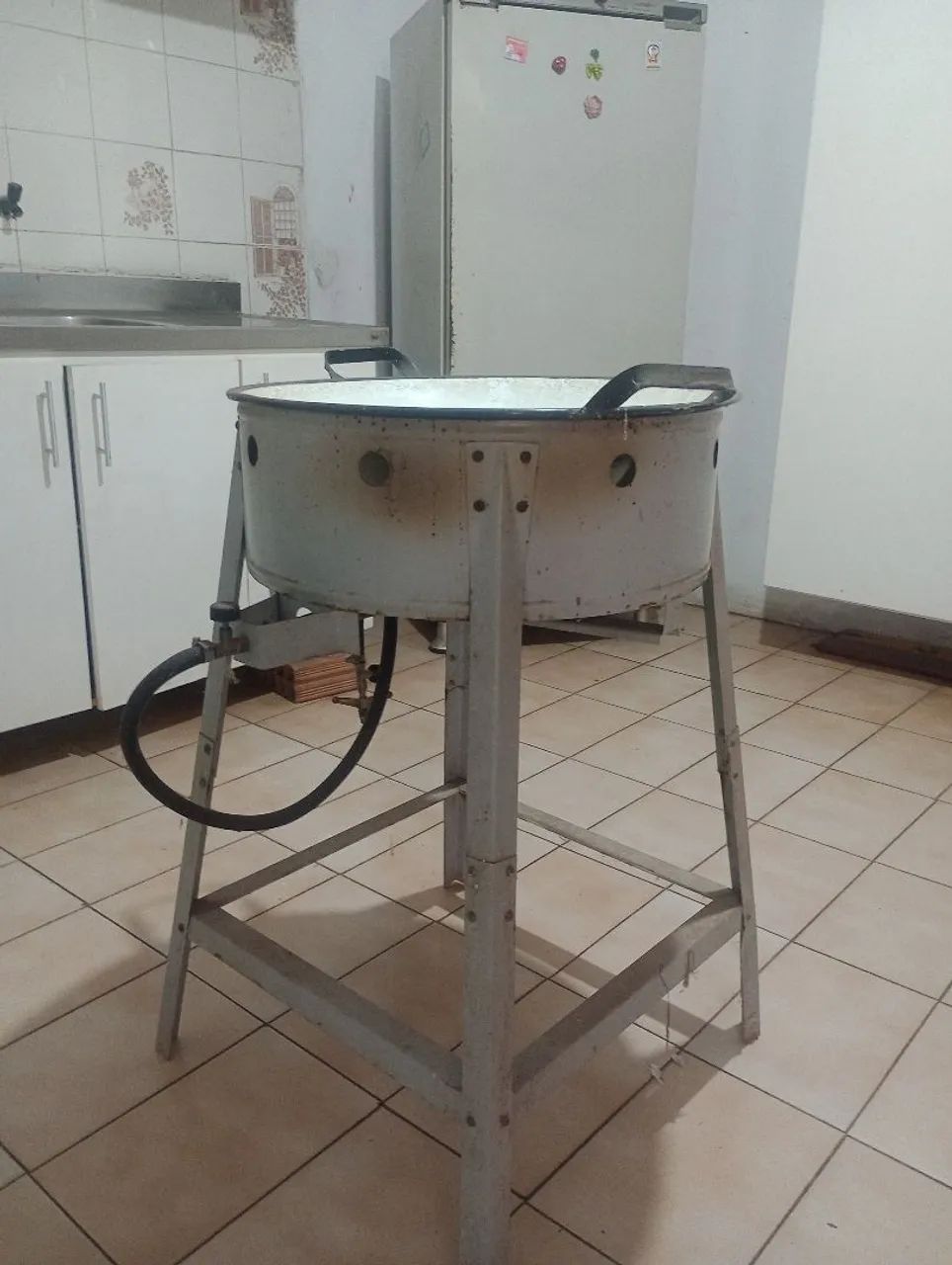 Frita tudo completo com tacho