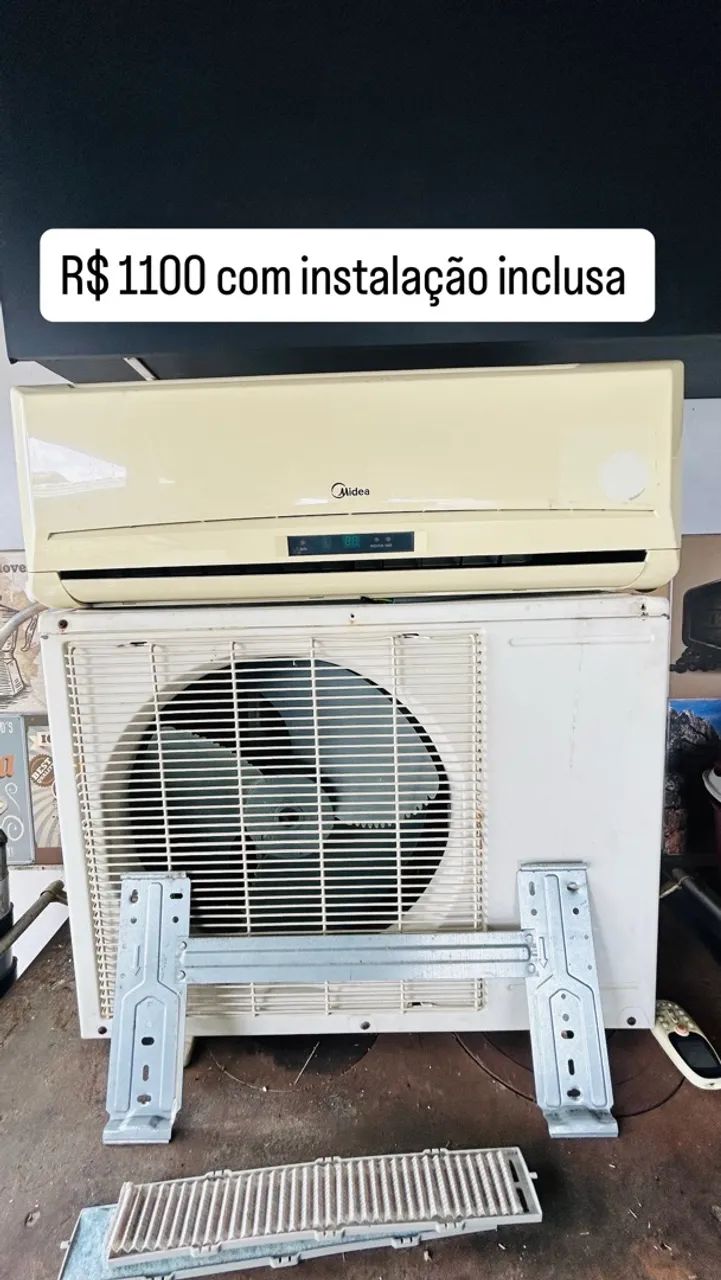 Ar condicionado com instalação inclusa 