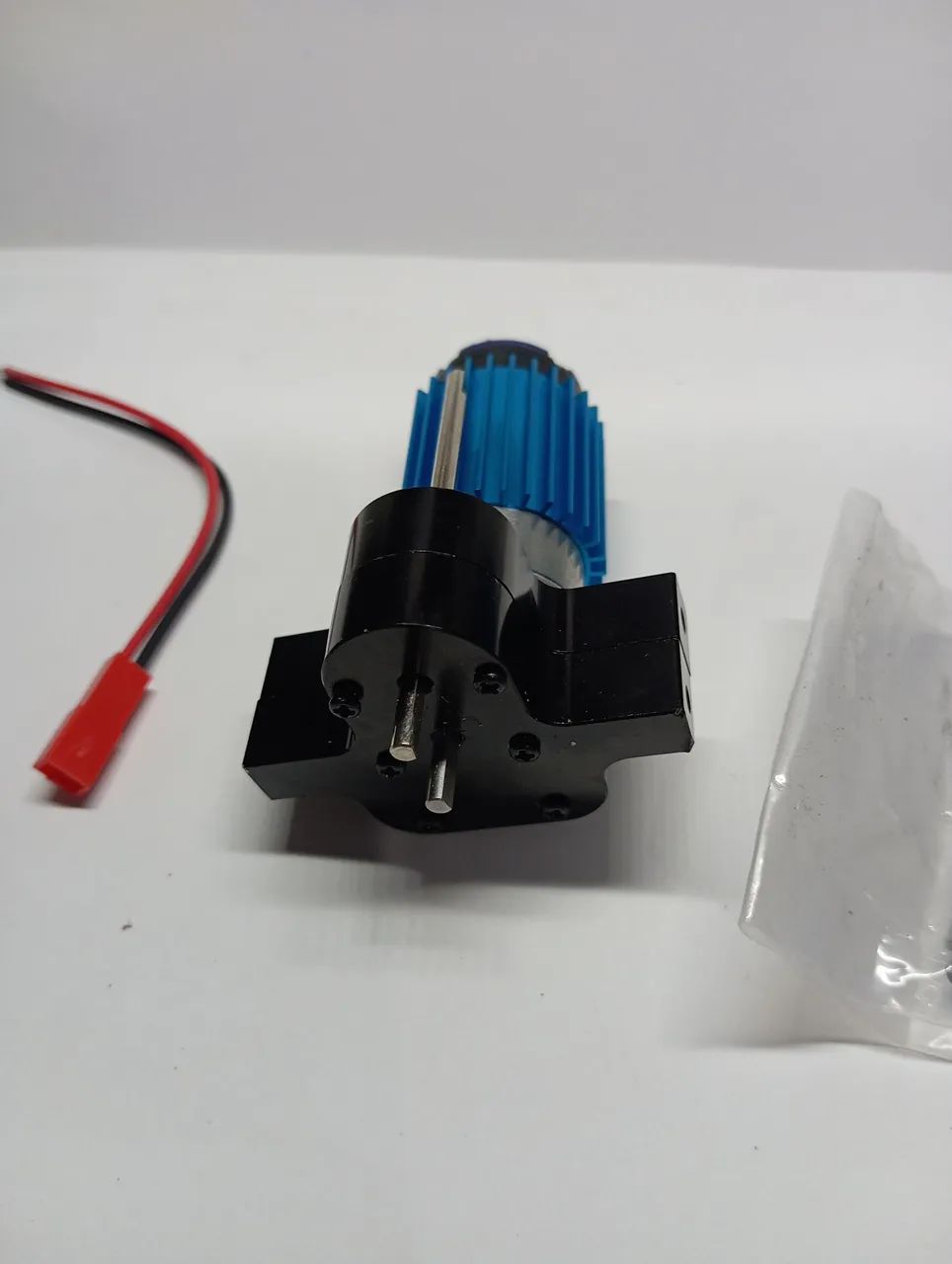 Motor e câmbio alumínio alto torque Mn99s Wpl  - Foto 3