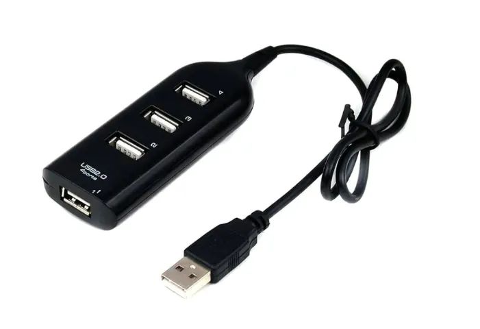 Hub USB 4 Portas 2.0 Cabo 40cm KNUP (Entrego)