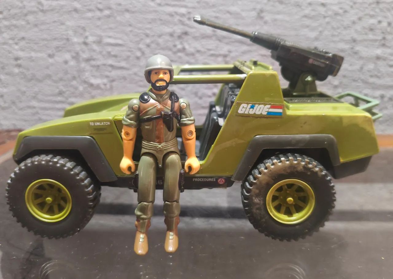 GI JOE /COMANDOS EM AÇÃO/VAMP COM PILOTO CLUTCH 