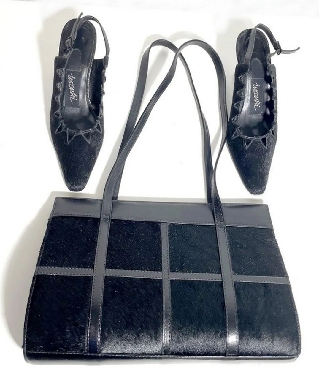CONJUNTO DE BOLSA E SAPATO Nº 33 - INCONTI - Foto 2