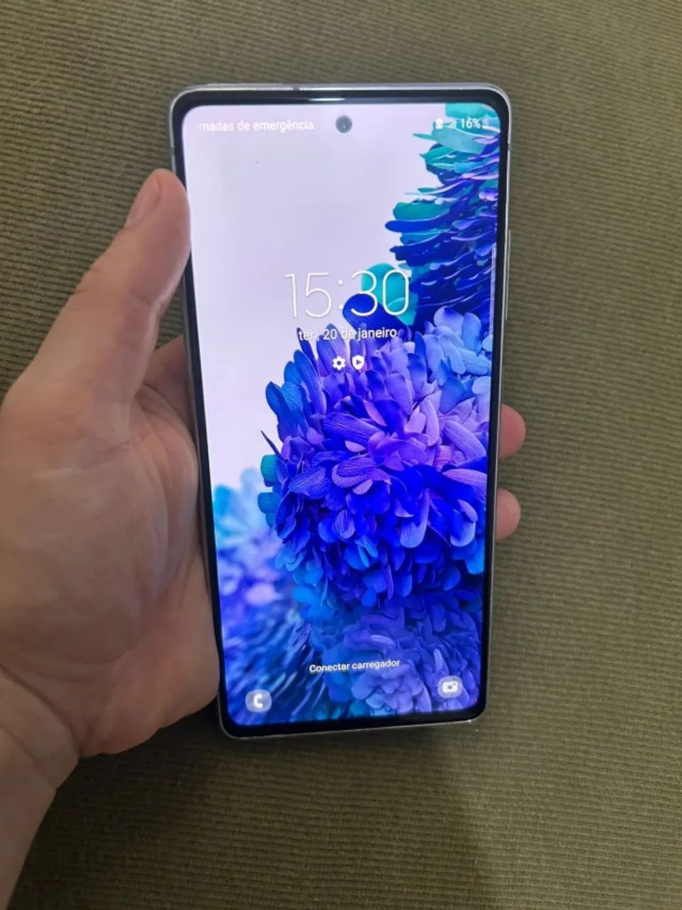 S20FE 5G 128GB Branco Bateria 4500 mAh - Foto 6