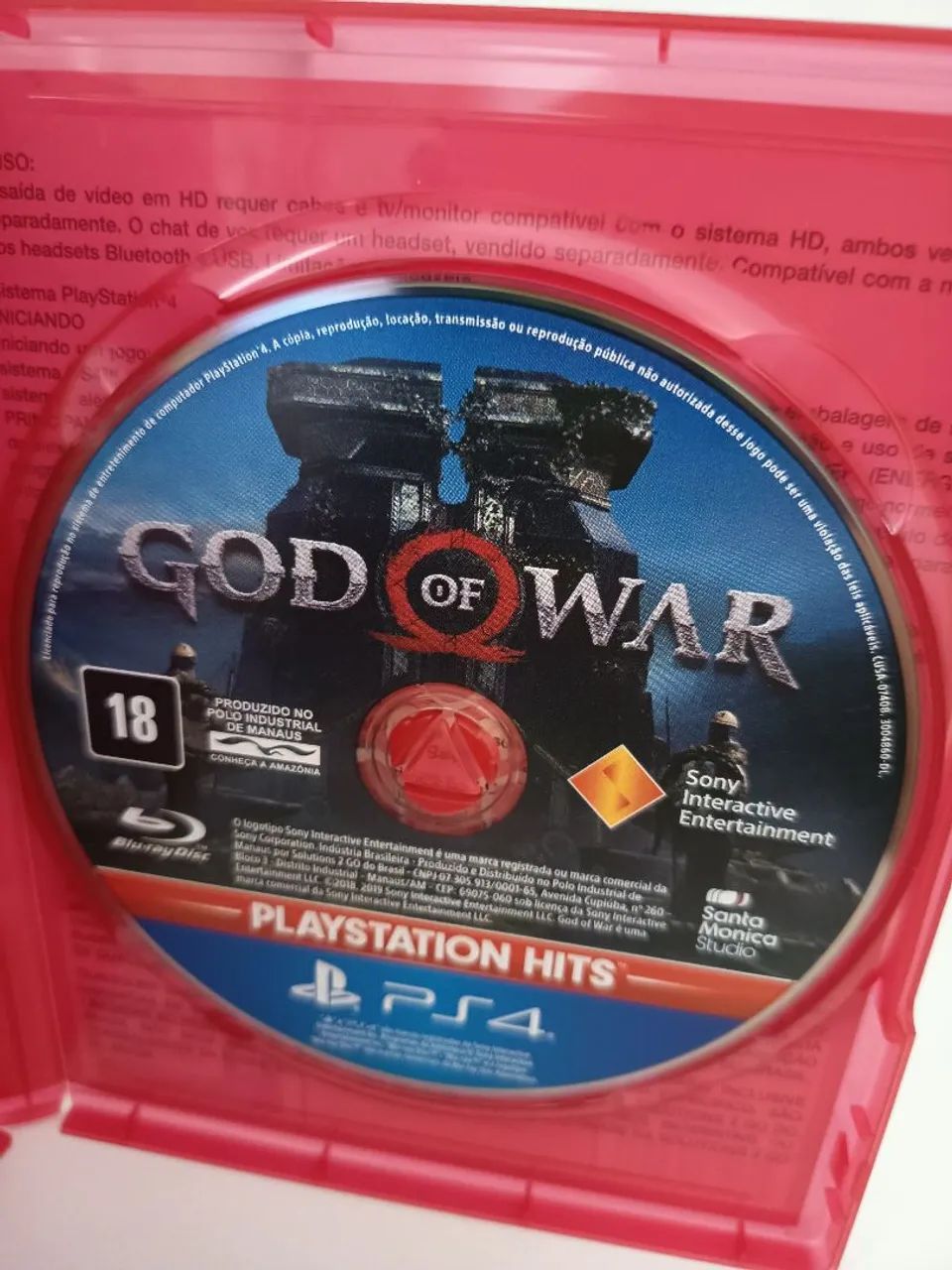 God of War 2018 PS4 e PS5