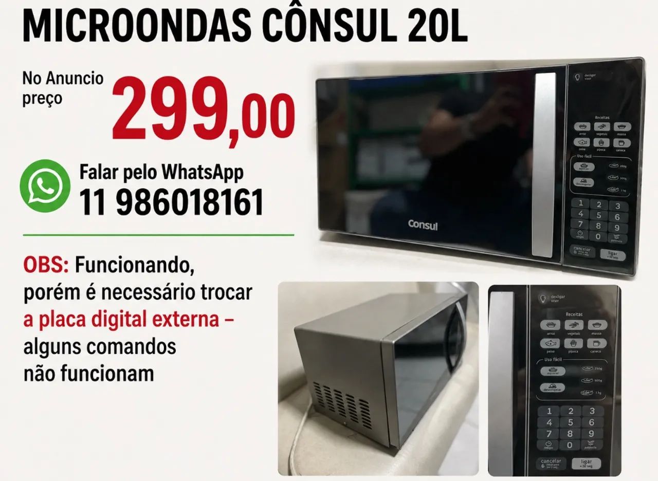 Microondas cônsul