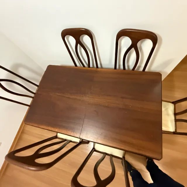 Mesa de Jantar Retangular com cadeiras - 6 pessoas - Foto 3