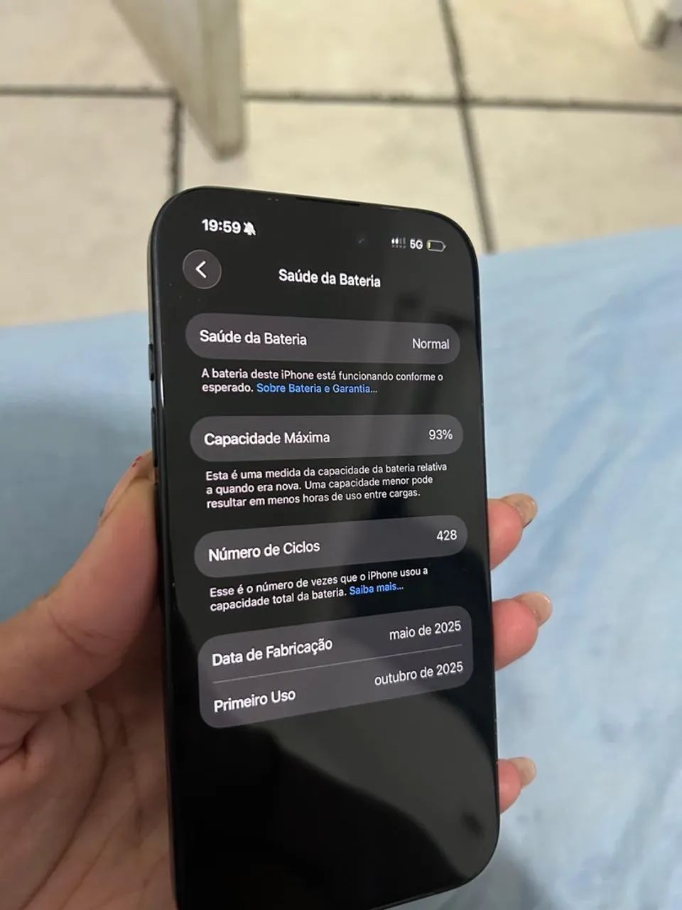 Iphone 16 - 128gb preto  - Foto 4