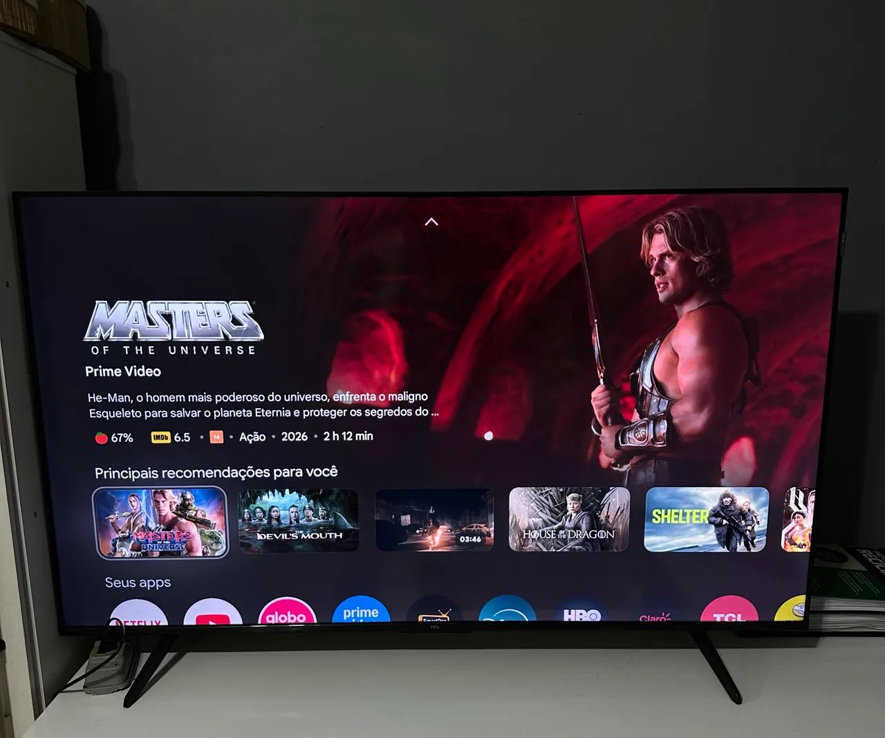 Smart TV TCL 55? 4K UHD - 55P635