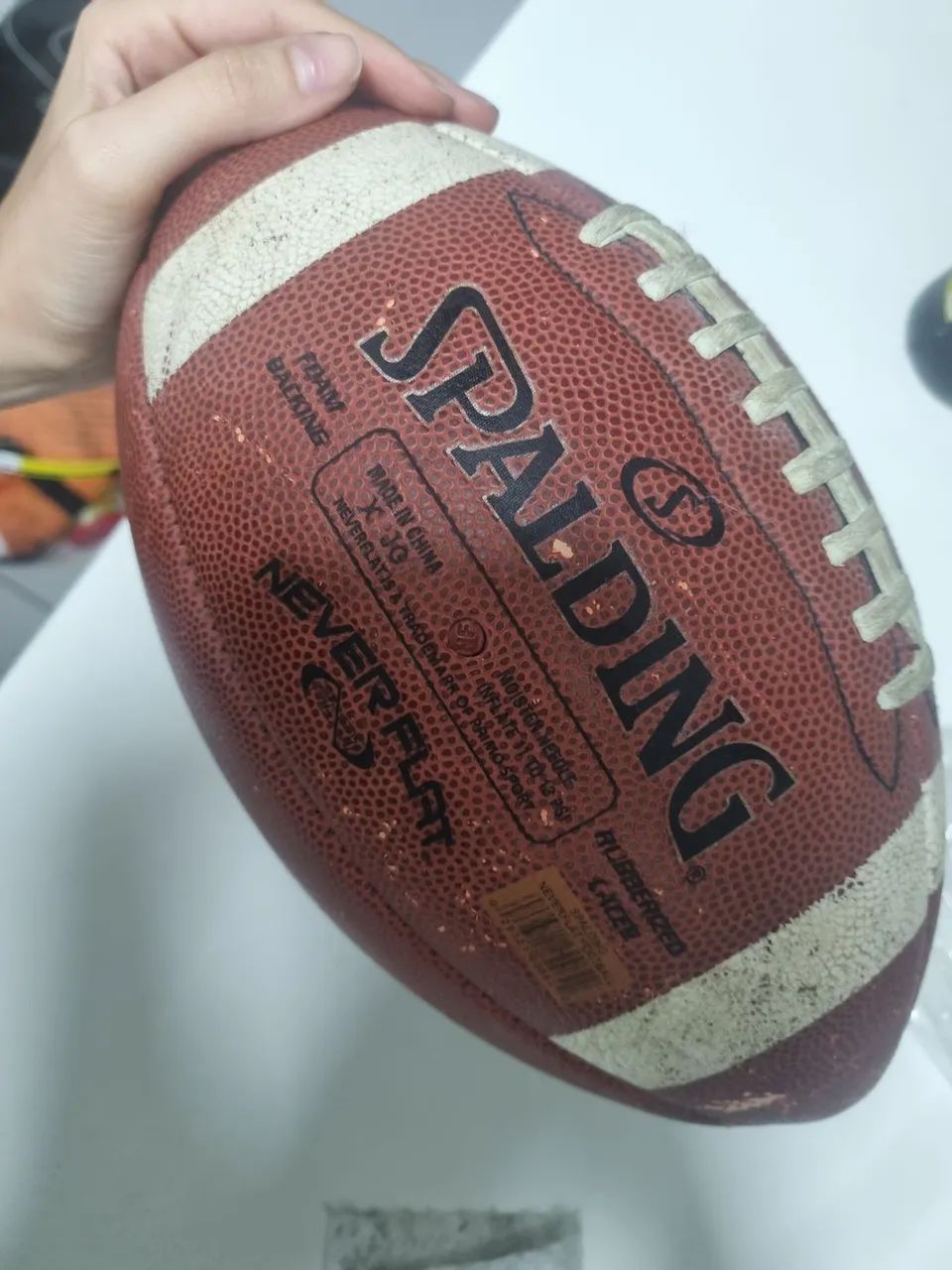 Bola futebol americano Spalding - Foto 2