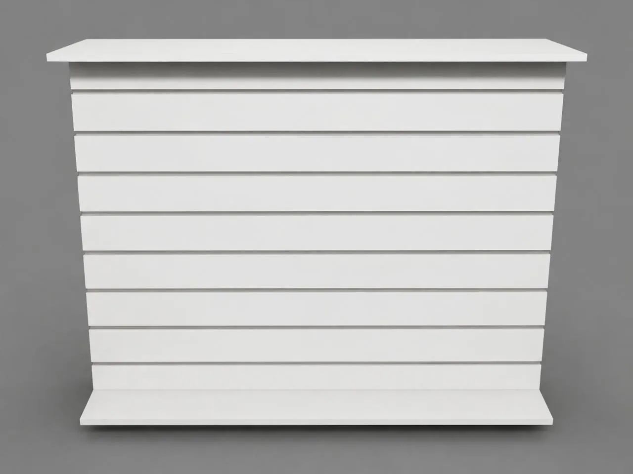 Painel/Módulo Canaletado,  Gôndola expositora - MDF