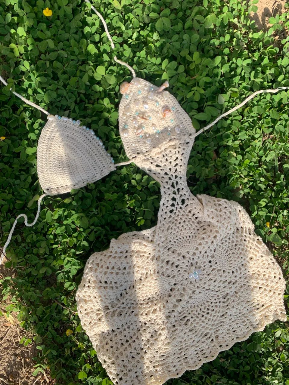 Vestido Maré em crochê (36/38) - Foto 2