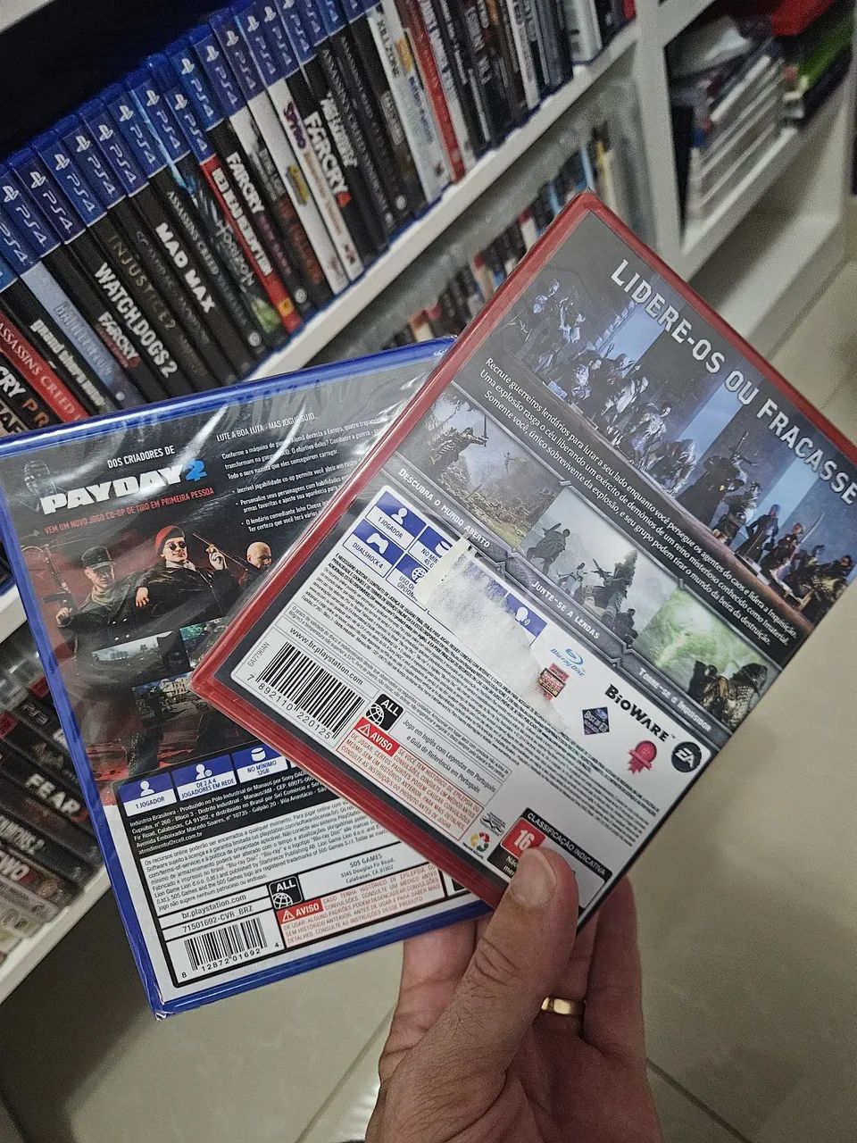 2 Jogos Ps4 lacrado  - Foto 2