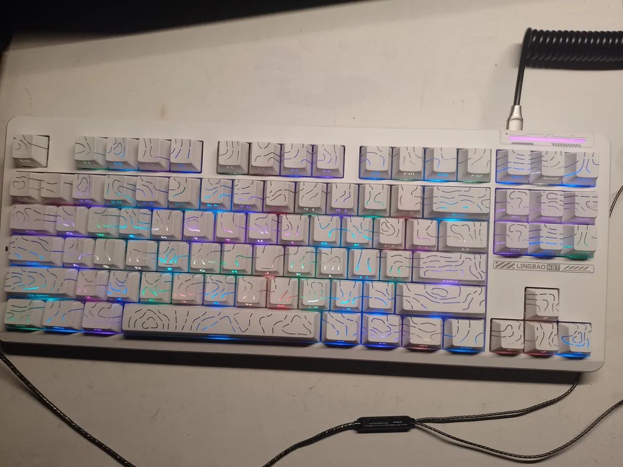 Teclado Mecânico LEOBOG K87 - Foto 3