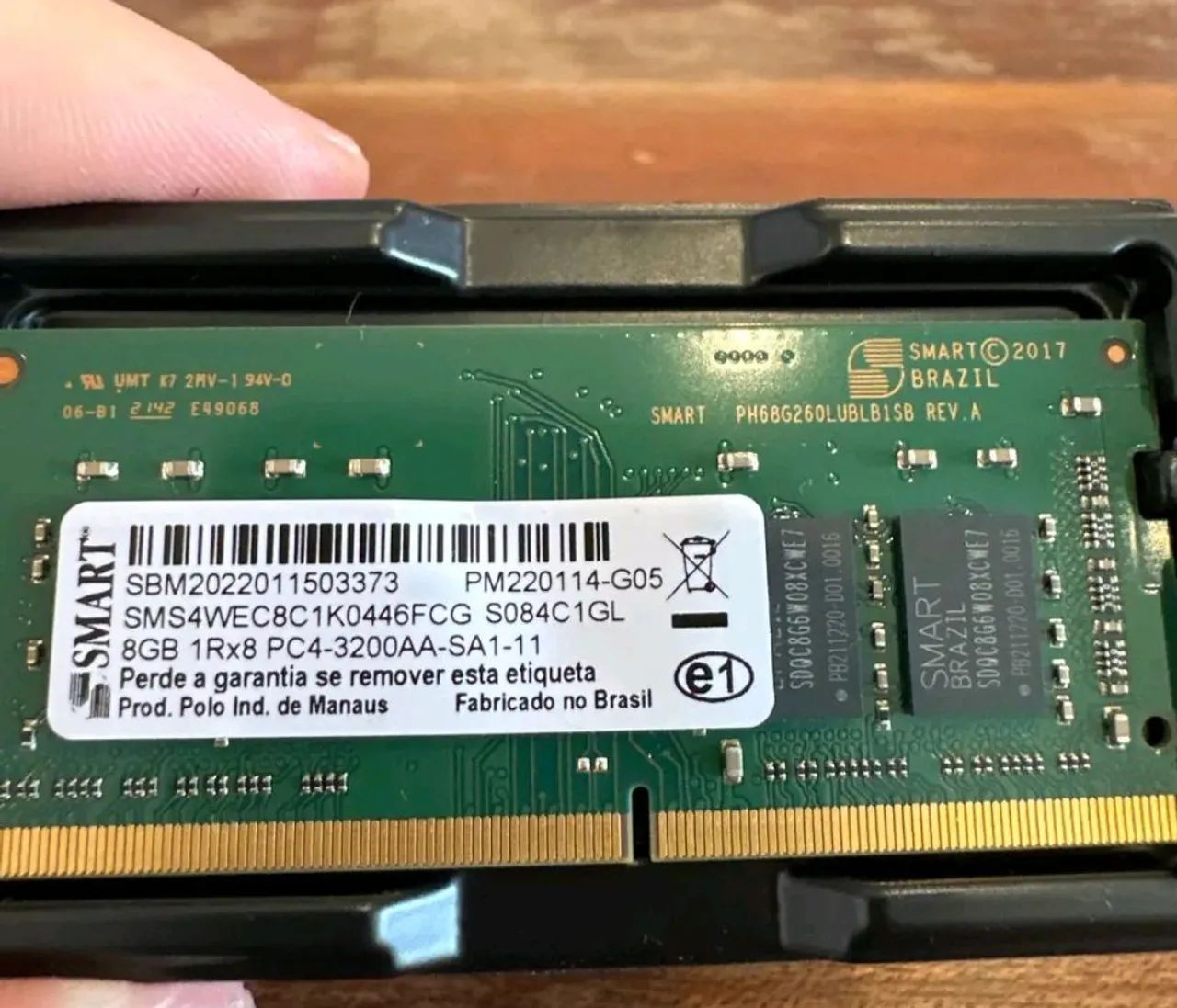 MEMÓRIA RAM SMART 8GB 3200 DDR4