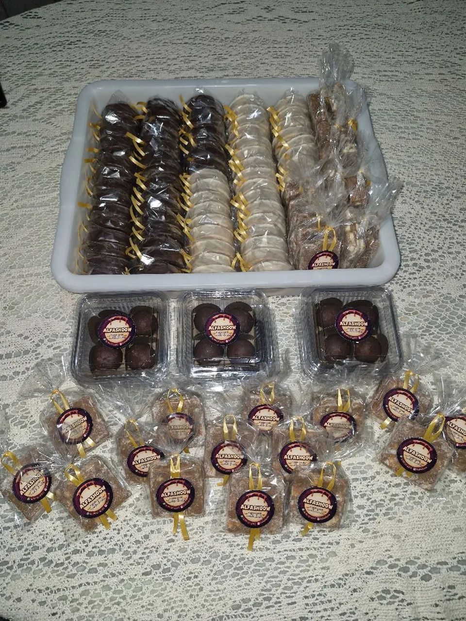 Alfajor,  Palha italiana e Fine candy 