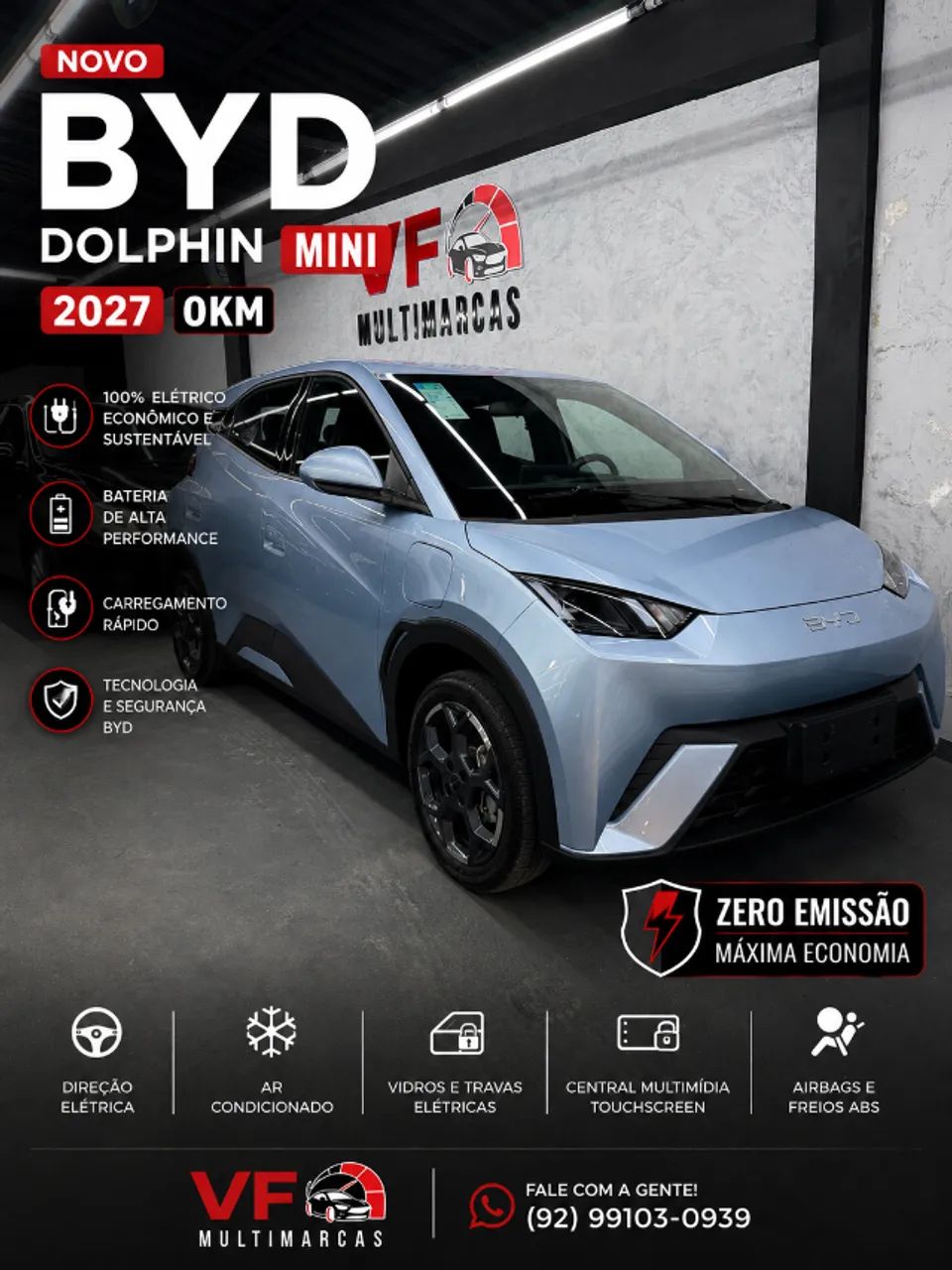 BYD Dolphin Mini (Elétrico) 2027 - Foto 2