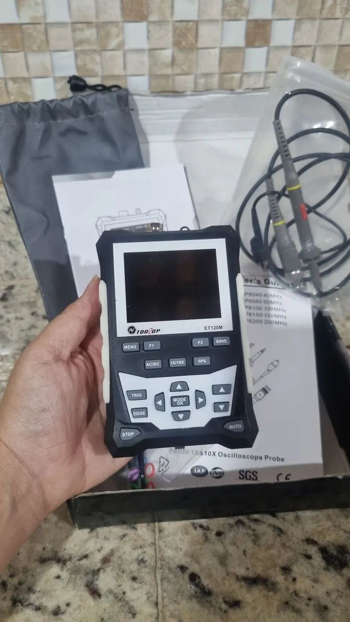 osciloscópio digital portátil - Foto 3