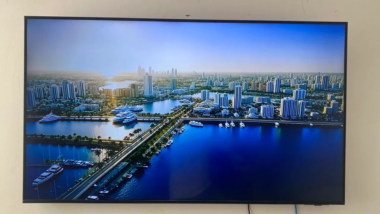 Tv Smart Samsung 55 pol U8600F XBOX embutido NF aceito celular parte/pagto - Foto 2