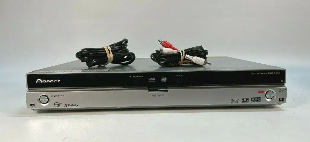 Pioneer DVR-640H DVDレコーダー 　スグレコ‼️ Gravador Pioneer Dvr-640H-S Dvd Recorder with 320GB - OBS: NÃO