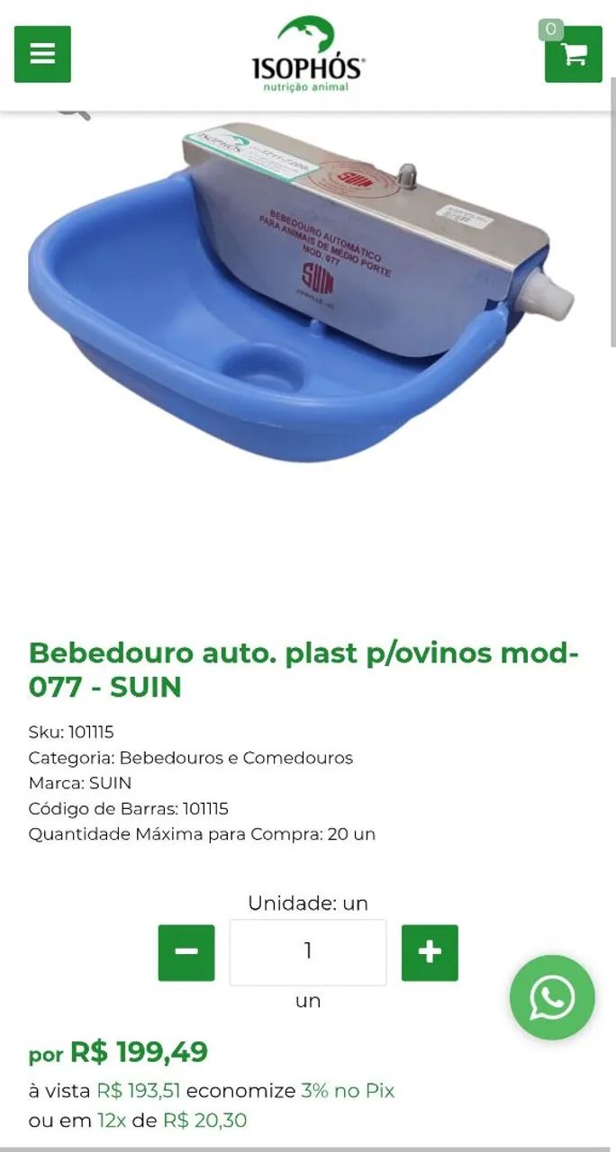 Bebedouro para cachorro automático  - Foto 4