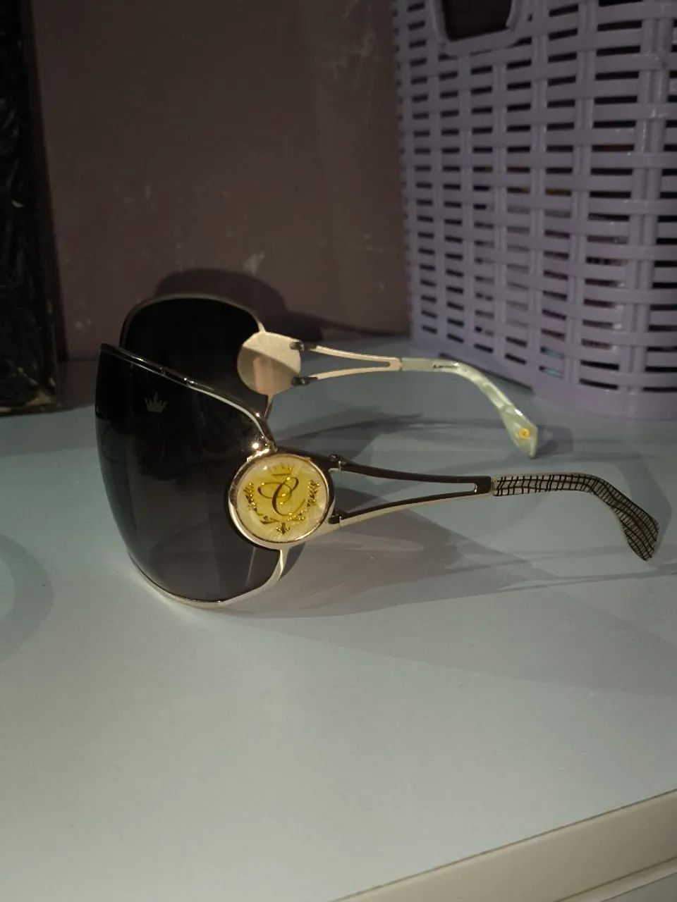 óculos carmim, em perfeito estado!  - Foto 2