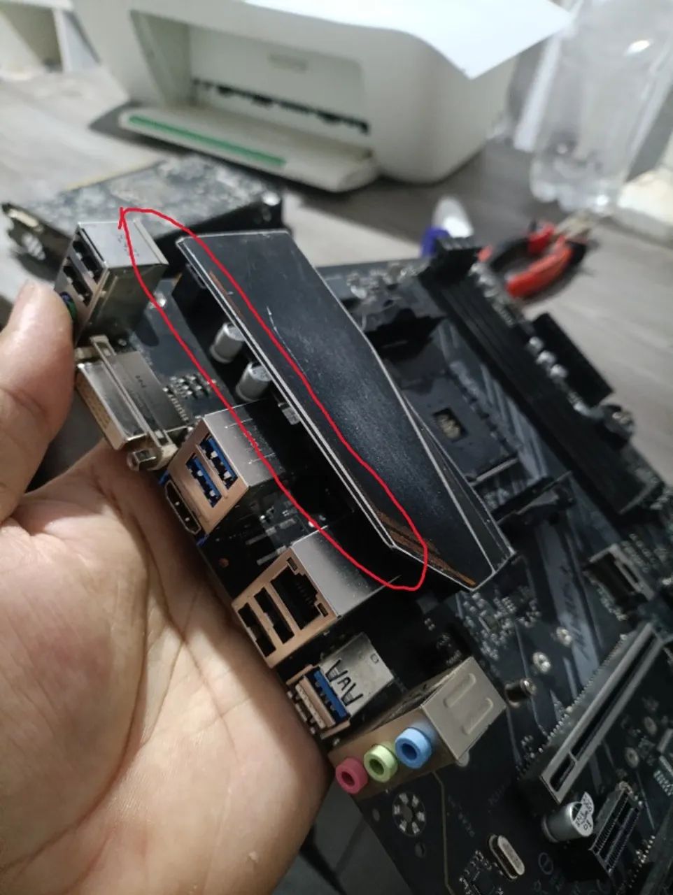 Placa Mãe B550M Aorus Elite AM4 - Foto 5
