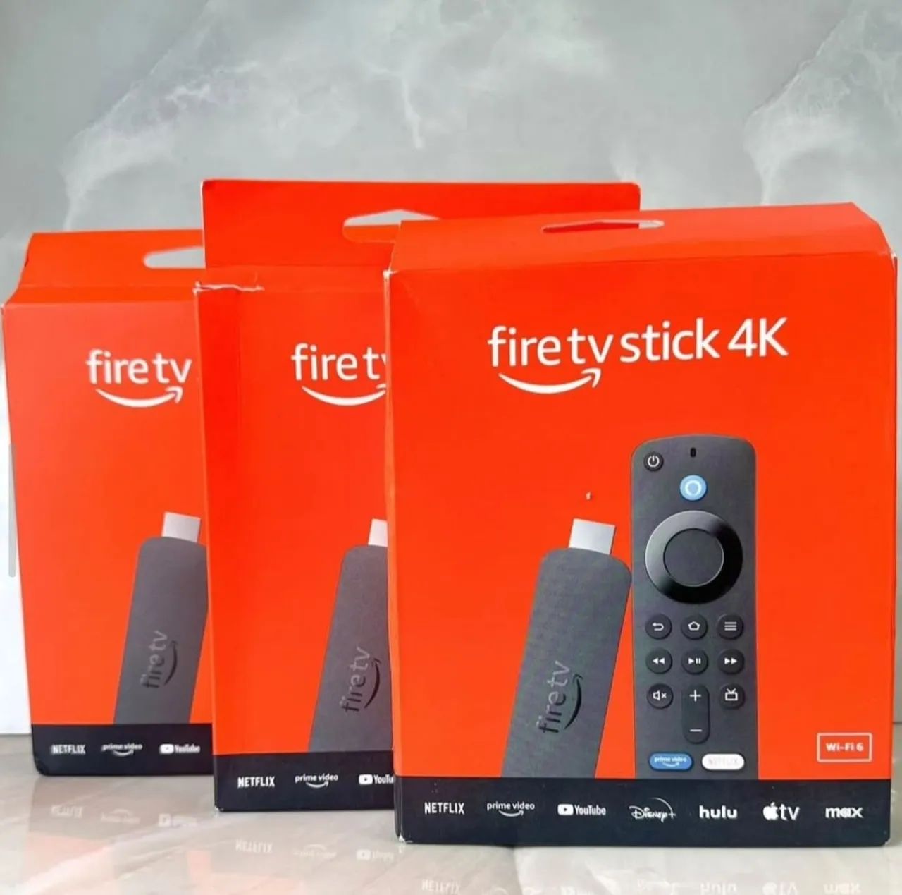 Amazon Fire Tv Stick 4k wifi 6 2° geração Com Alexa E Comandos De Tv