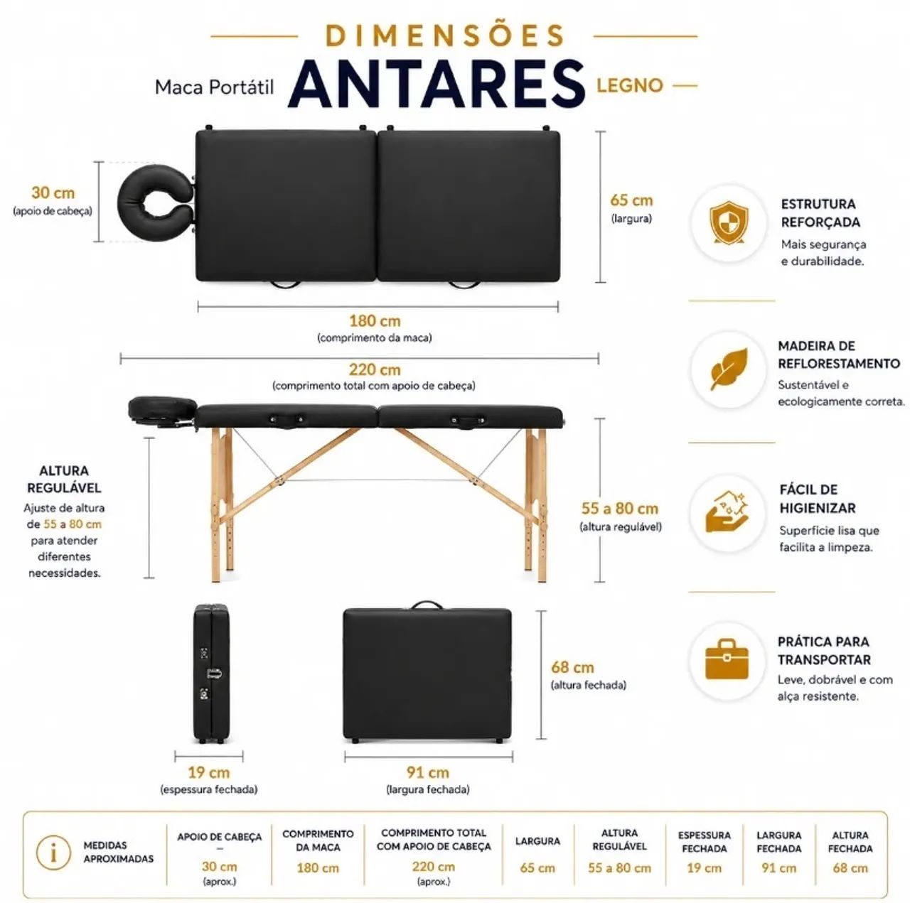 Maca LEGNO - Modelo Antares - Foto 4