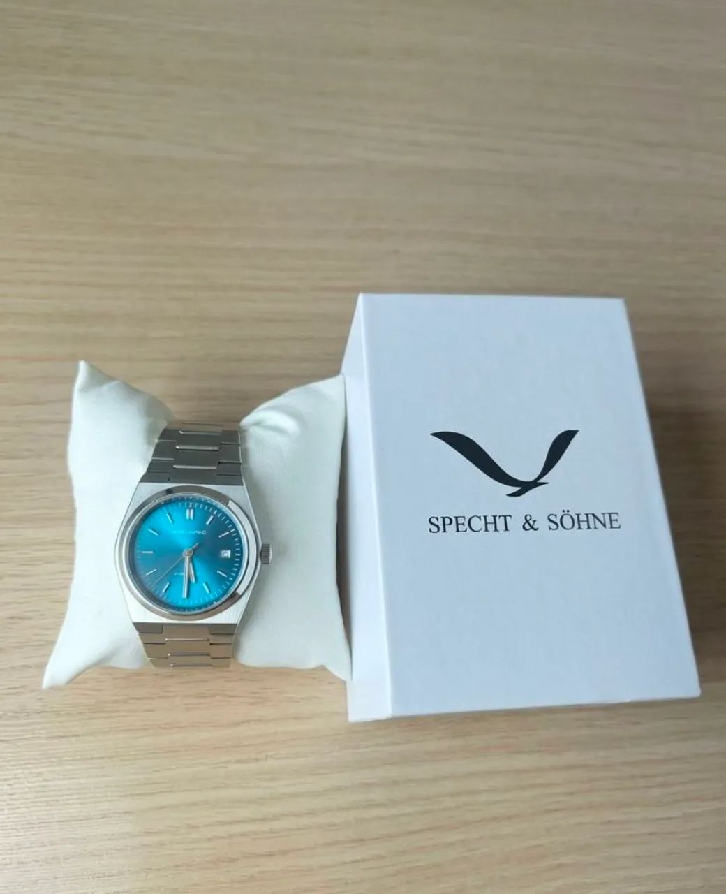  Relógio Specht & Söhne - Estilo PRX - Dark  Blue - Quartzo- na Caixa - Foto 4