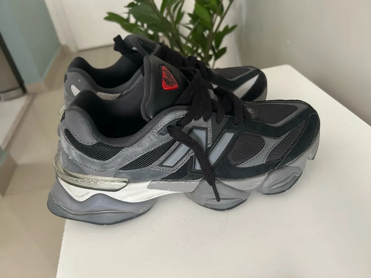 NEW BALANCE 9060 BLACK CASTLEROCK - Foto 3
