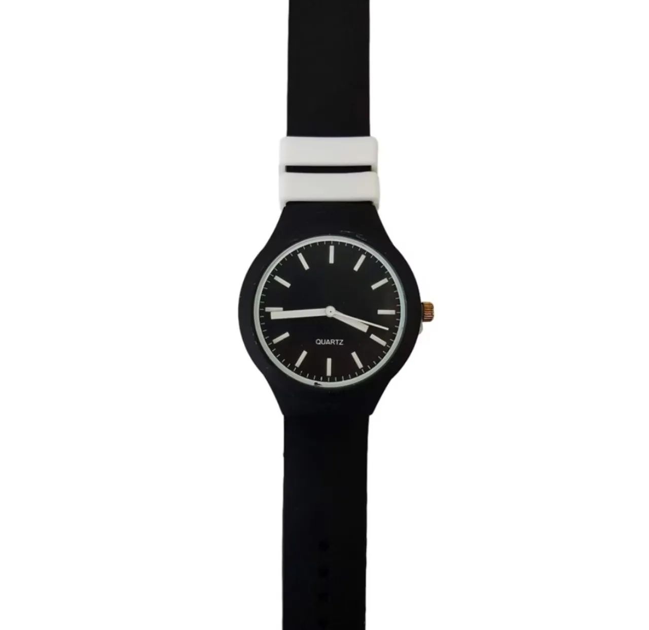 Relogio Pulso Liso Silicone Quartz Unissex  - Foto 2