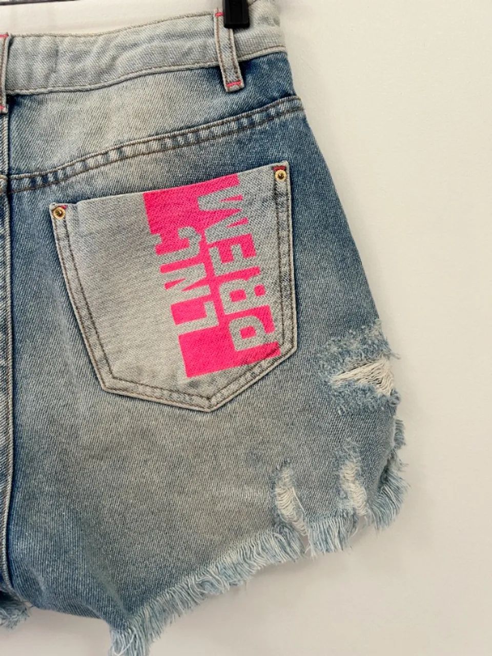 Shorts jeans Lança Perfume - Foto 5