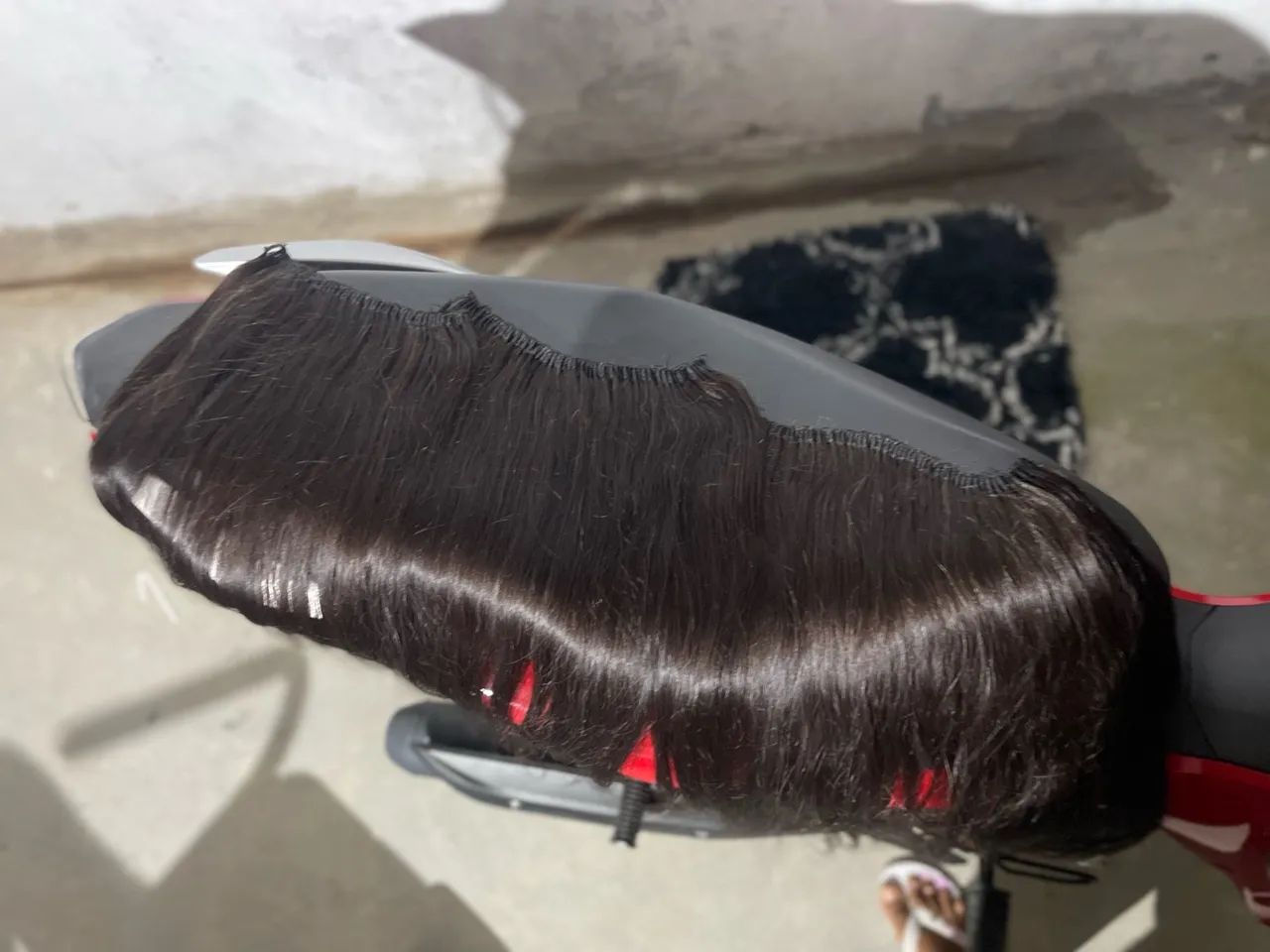 Vendo 3 telas de cabelo humano - Foto 2