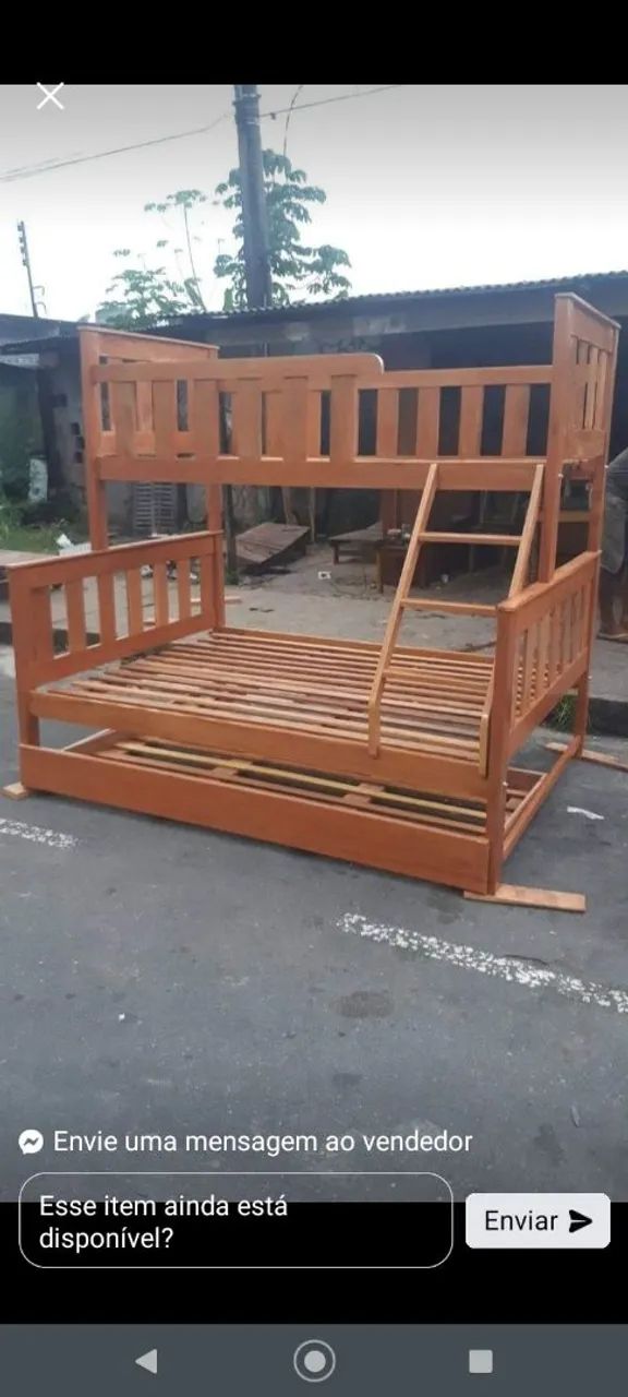 Triliche solteiro com casal e solteiro 