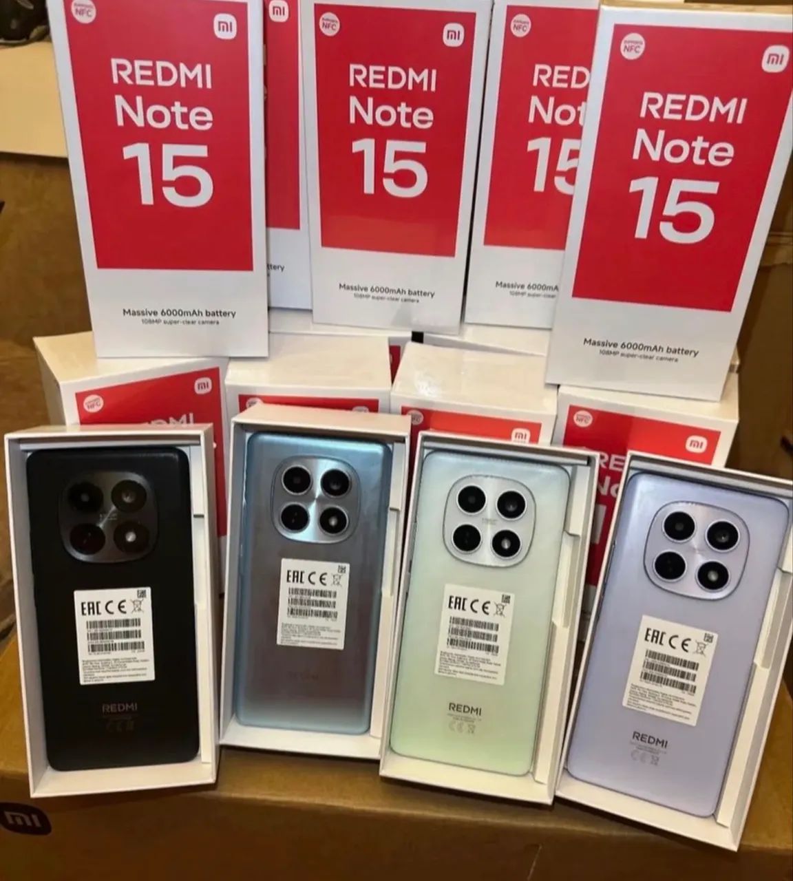 Redmi note 15 256gb Novo 1 Ano garantia 
