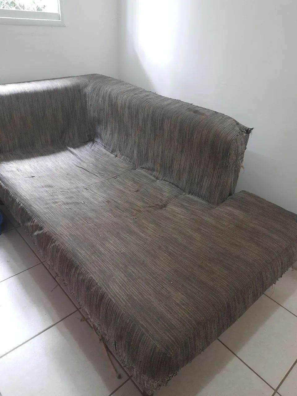 Sofá divã para doação - Foto 2