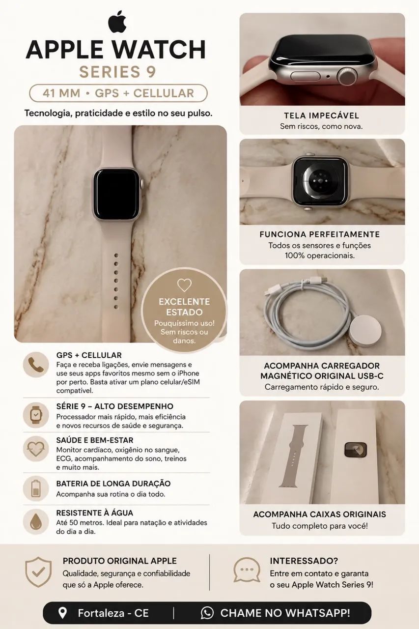 Apple Watch Series 9 - 41MM 