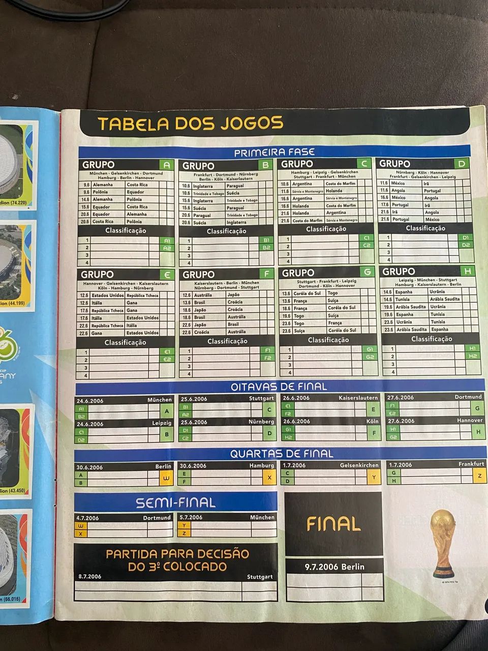 Álbum da Copa 2006 COMPLETO - Foto 3