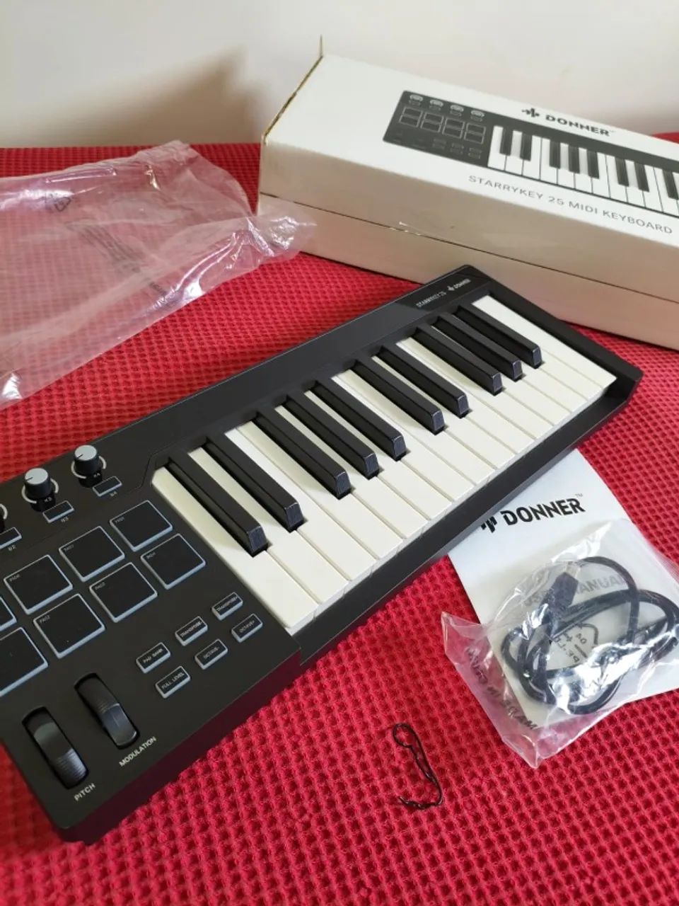 Teclado controlador Donner Starrykey 25 - Foto 2