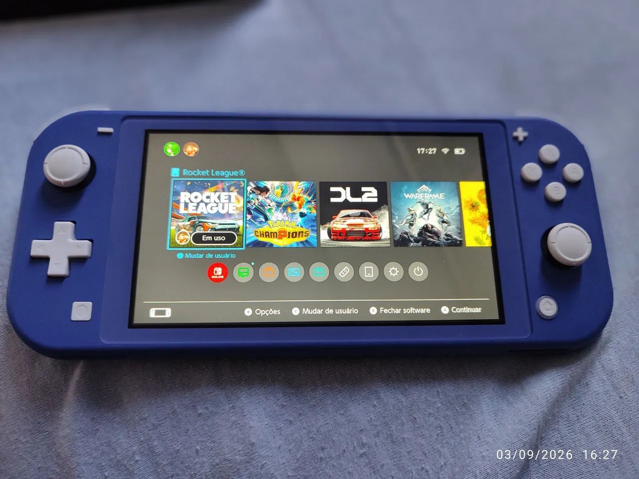 Nintendo Switch Lite Azul - Foto 2