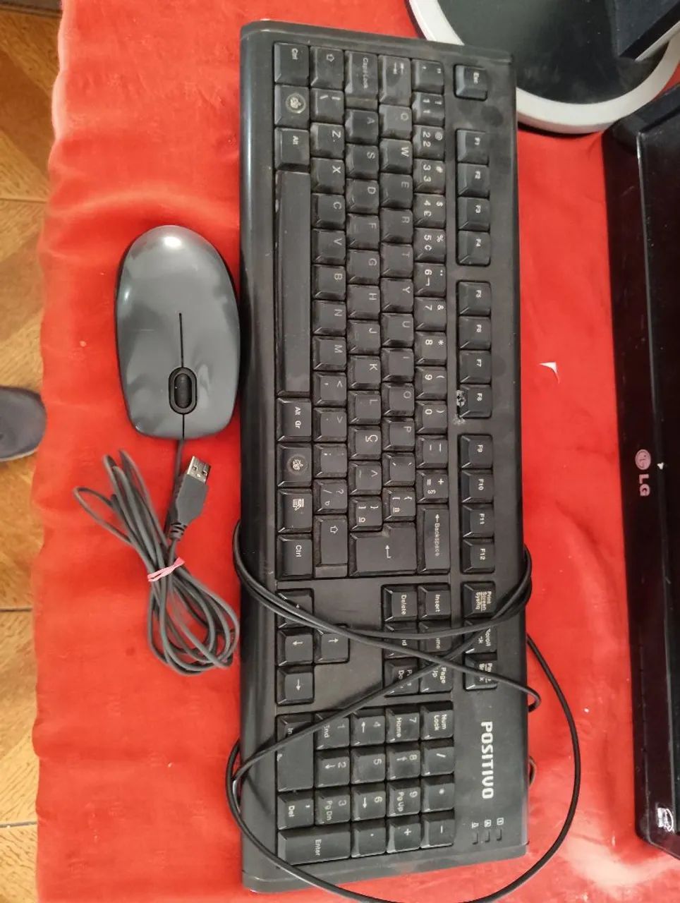 Vendo monitor LG 23 polegadas 100.00 ,incluindo teclado e mouse  - Foto 2