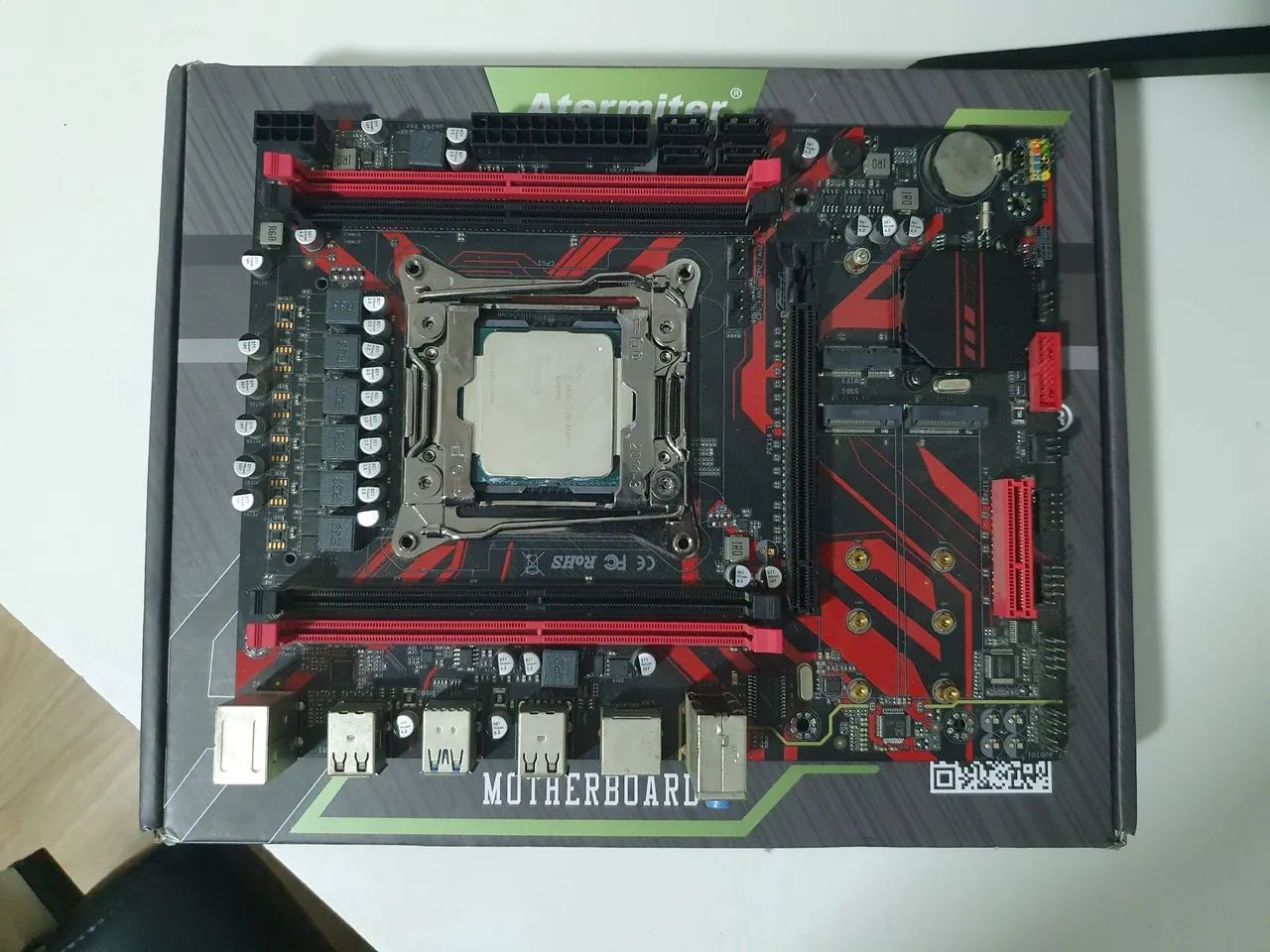 Kit Upgrade Xeon 2620 v3 + Machinist RS9